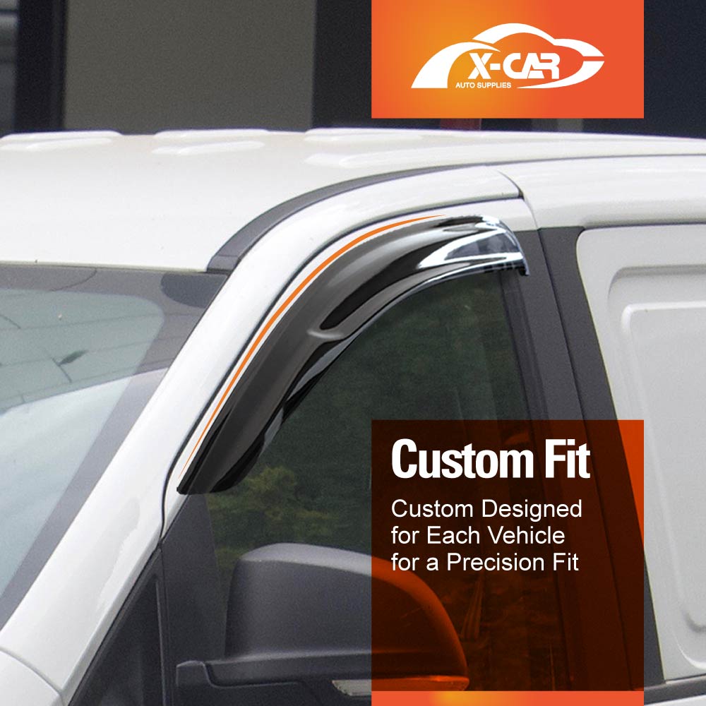 Premium Weathershields for LDV G10 2015-2025 Car Weather Shields Wind Deflectors Window Sun Visor 2-Piece Set