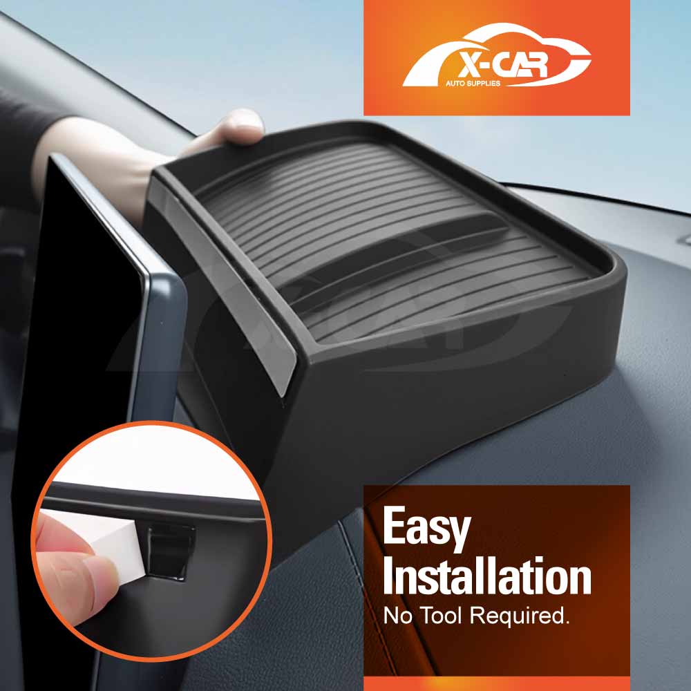 Center Console Organizer Tray for Geely EX5 EX 5 2025-Onwards Dashboard Behind Touch Screen Storage Box Interior Accessories