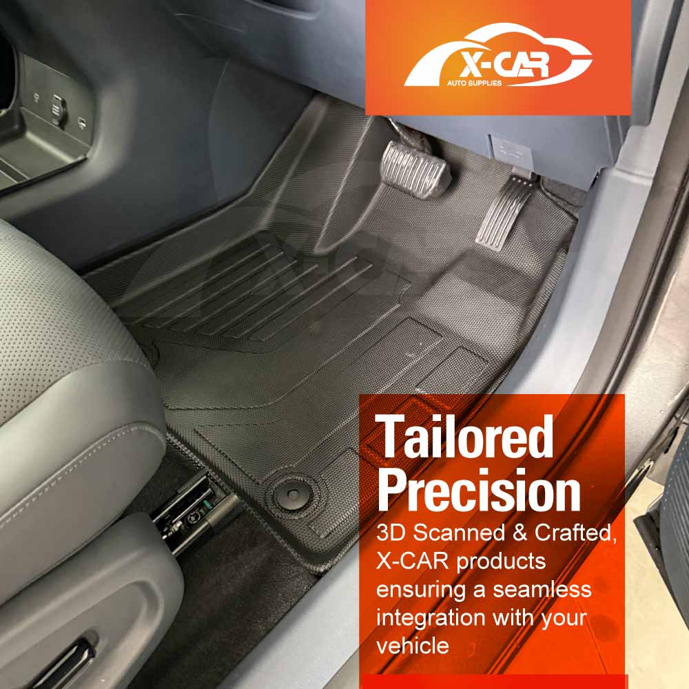 3D Floor Mats Boot Liner for Geely EX5 2025-Onwards No Subwoofer All Weather Heavy Duty Toolbox Cargo Car Trunk Back Seat Kick Cover