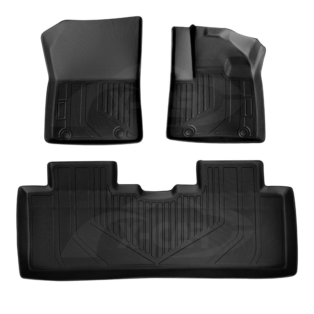 3D Floor Mats Boot Liner Set for Geely EX5 2025-Onwards All Weather Heavy Duty Toolbox Cargo Car Trunk Back Seat Kick Cover Luggage Tray