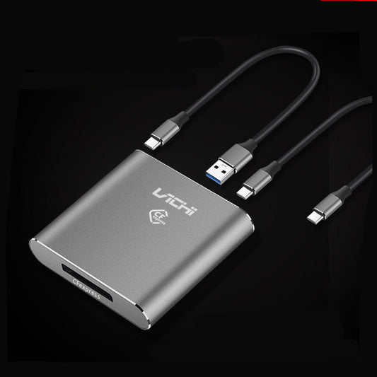 Elaso CFexpress Type B Memory Card Reader for USB Type A and Type C Compatible with Android Windows Mac