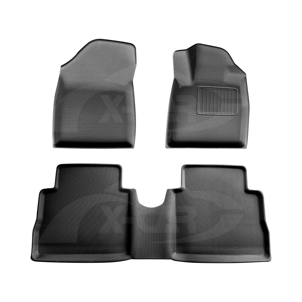 3D All-Weather Floor Mats for GWM Ora 2023-2025 Heavy Duty Customized Car Floor Liners Full Set Carpet