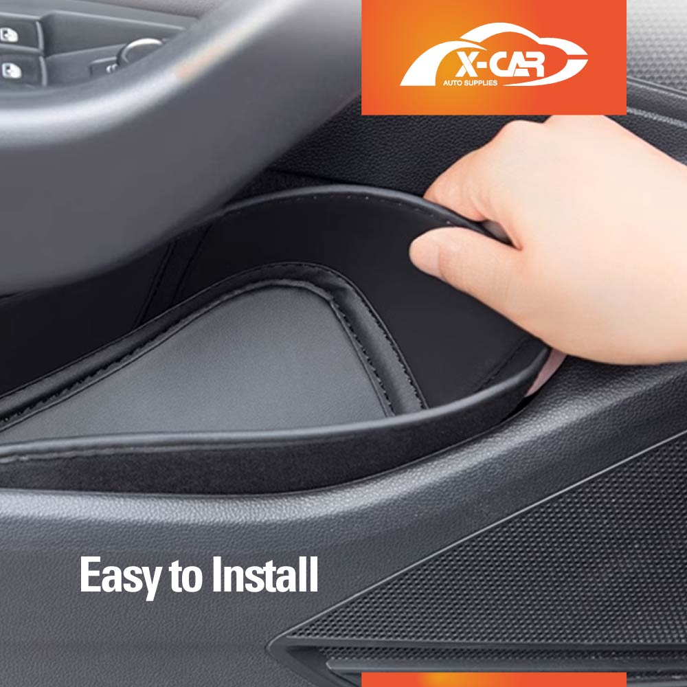 Premium PU leather Car Door Side Storage Box Tray for GWM Tank 500 Tank500 2024-2025 Organizer Accessories Front and Rear Row Set of 4