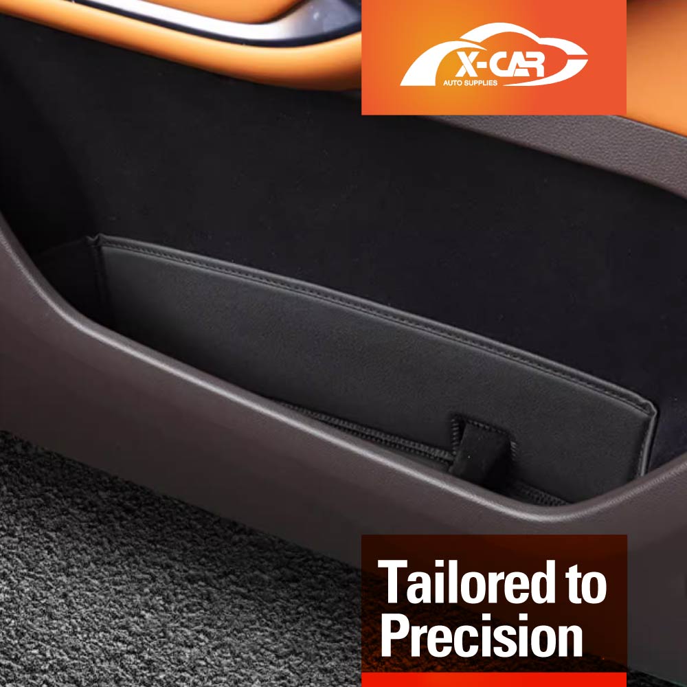 Premium PU leather Car Door Side Storage Box Tray for GWM Tank 500 Tank500 2024-2025 Organizer Accessories Front and Rear Row Set of 4