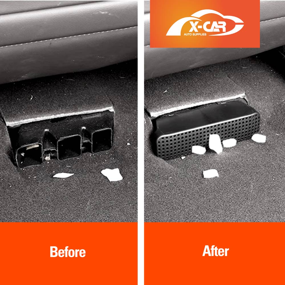 GWM Tank 500 Tank500 2024-2025 Backseat Rear Under Seat Air Conditioning Outlet Vent Cover Flow Grille Protector Set of 2