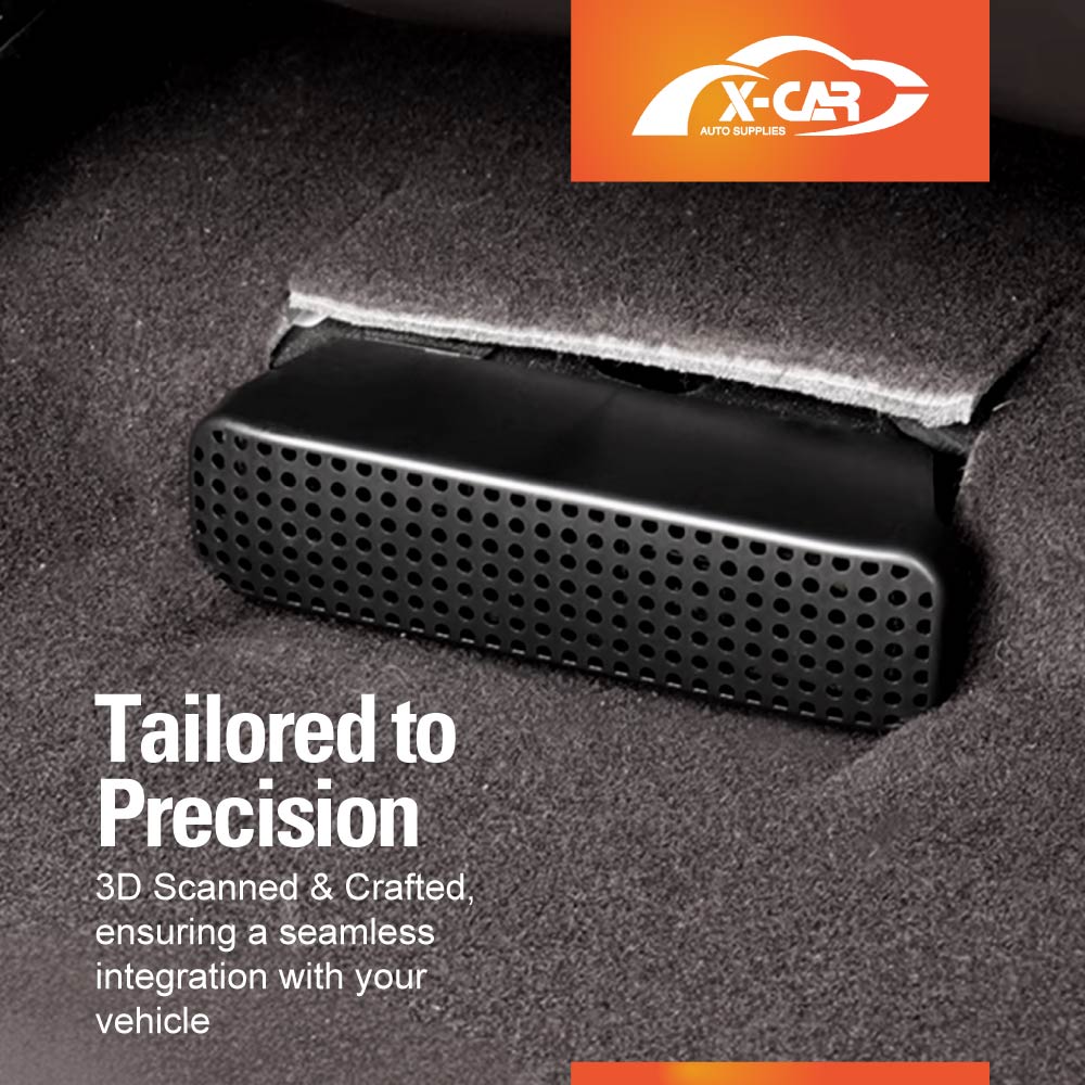 GWM Tank 500 Tank500 2024-2025 Backseat Rear Under Seat Air Conditioning Outlet Vent Cover Flow Grille Protector Set of 2