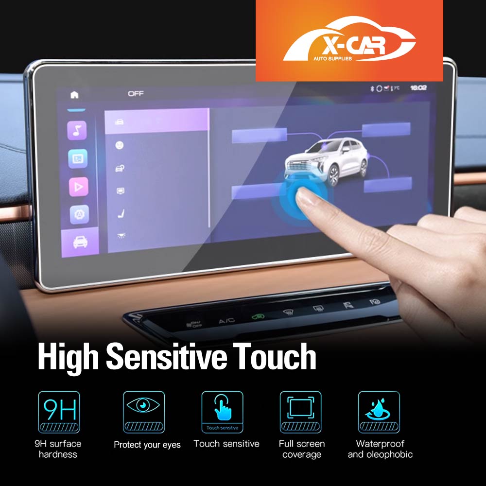 Tempered Glass Screen Protector for GWM Haval Jolion 2024-2025 Touchscreen Anti-Scratch Cover Accessories