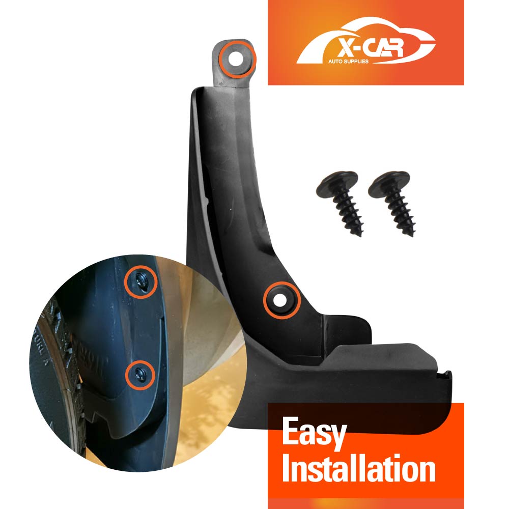 GWM Haval H6 2021-Onwards Mud Flaps Splash Guards Mudguard Fender Front and Rear Set of 4