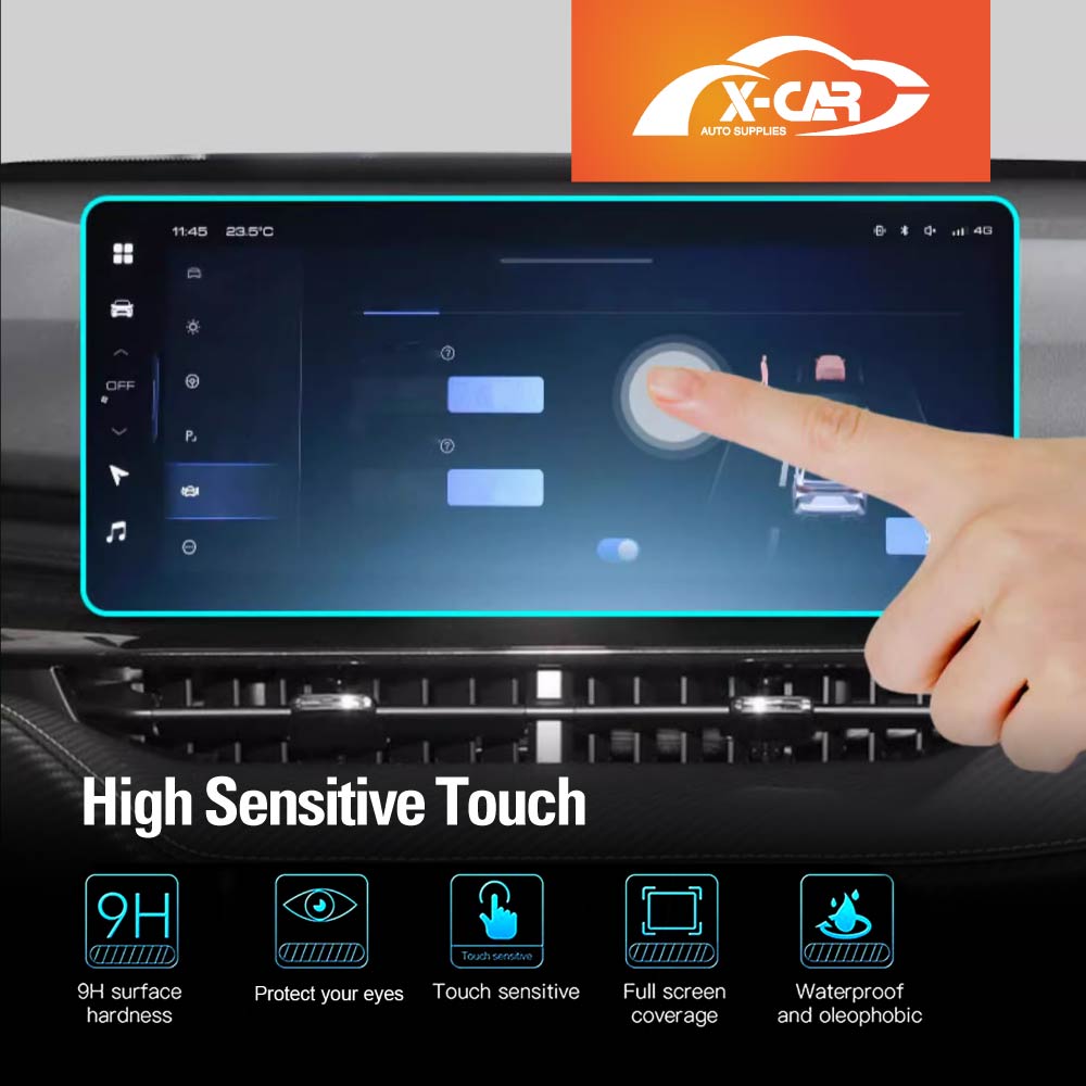 Tempered Glass Screen Protector for GWM Haval H6 & H6 GT Ultra 2021-2025 Touchscreen Anti-Scratch Cover Accessories
