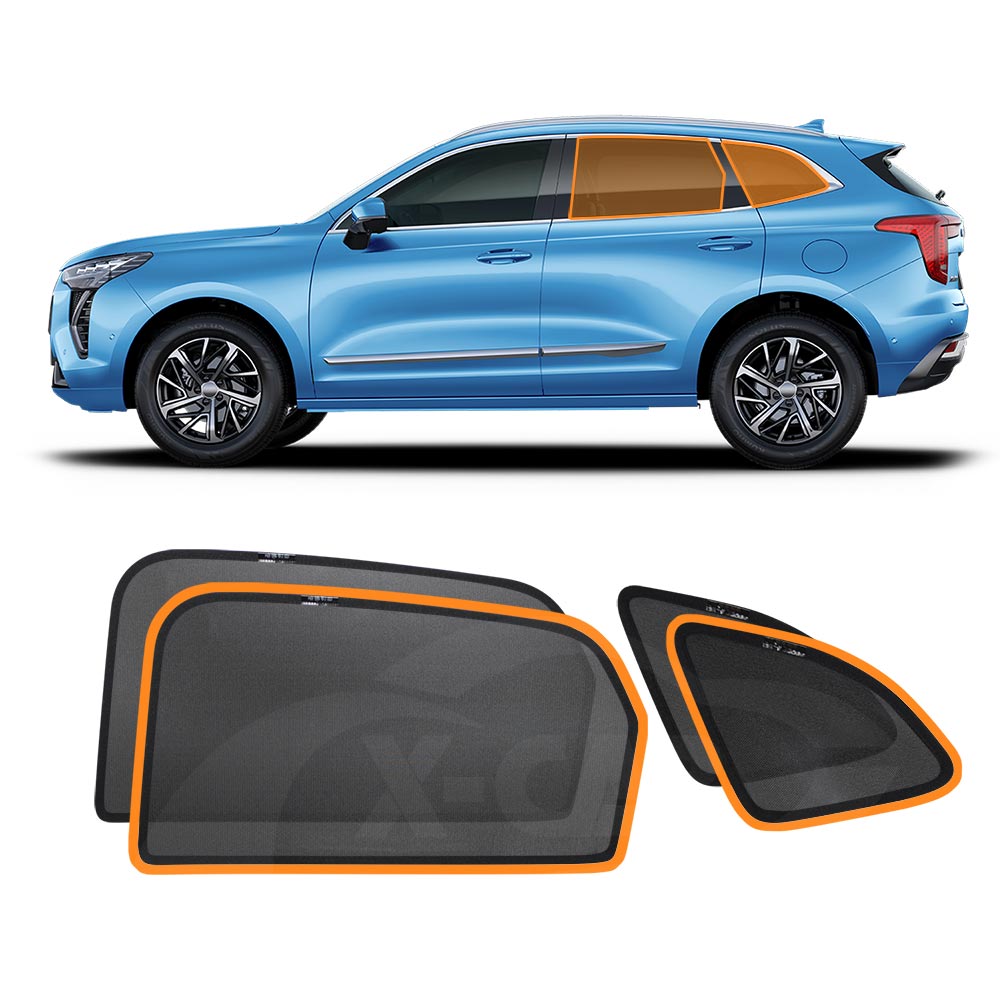 Port Rear Window Sun Shade for GWM Haval Jolion 2021-2025 Car Sun Blind Mesh
