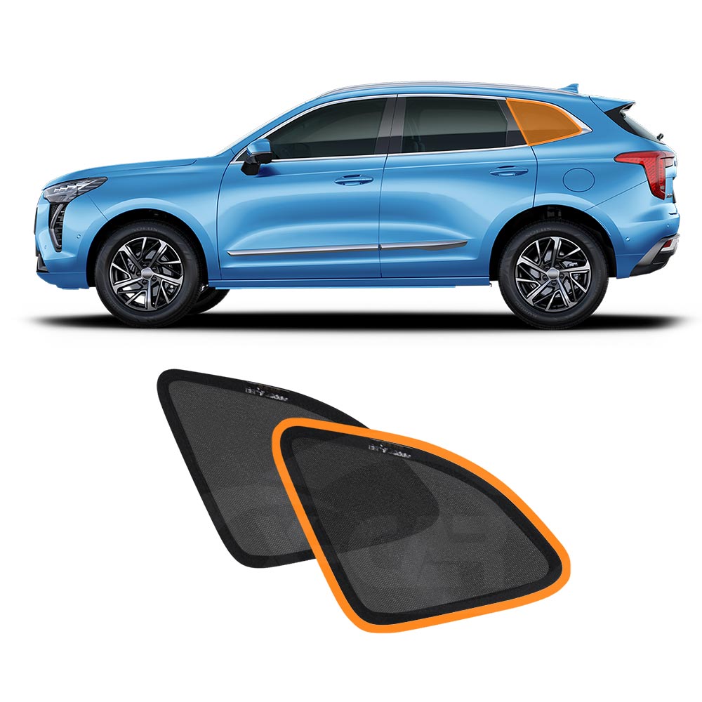 Port Window Sun Shade for GWM Haval Jolion 2021-2025 Car Sun Blind Mesh Third Row Window