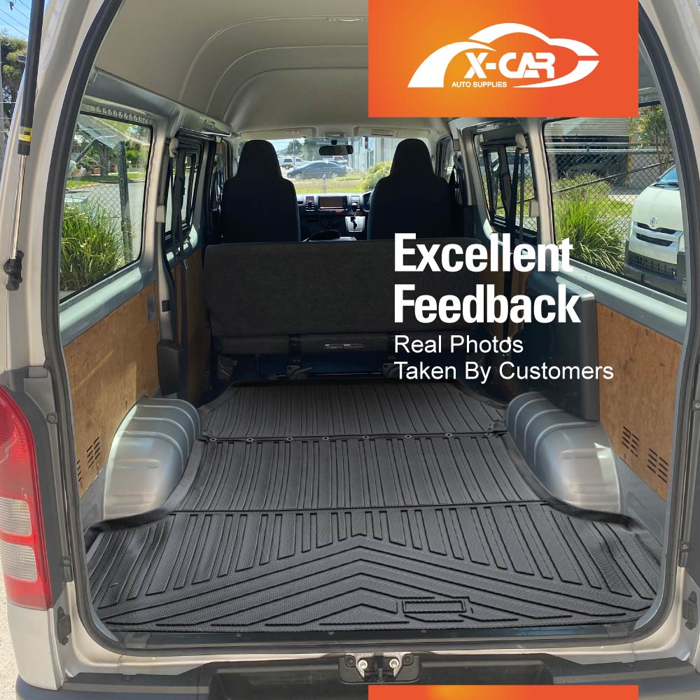 Boot Liner for Toyota HiAce Van 2005-2018 Heavy Duty Cargo Trunk Mat Luggage Tray