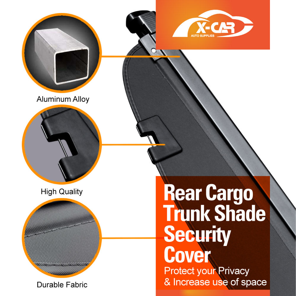 Retractable Car Trunk Shelf Shade Rear Cargo Security Shield Luggage Cover for Mazda CX5 CX-5 2012-2017