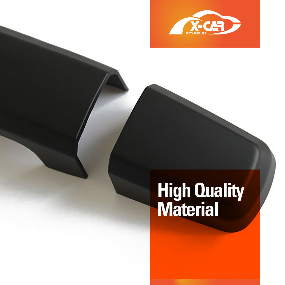 Door Handles Bowl Inserts Cover for Holden Colorado RG 2012 2013 2014 2015 2016 2017 2018 2019 2020 Matt Black protector