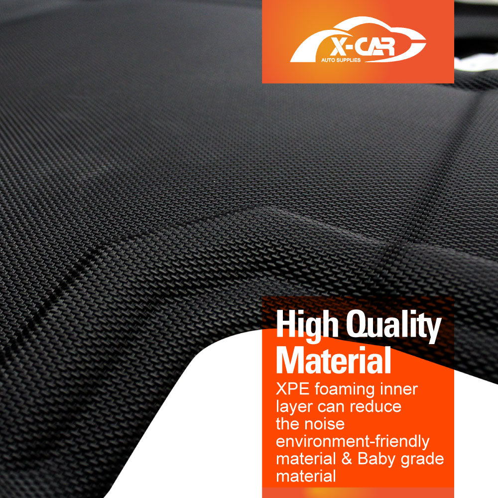 3D All Weather Car Mat Anti-Slip Waterproof Floor Liner Complete Set Front and Rear for Tesla Model Y 2022-2025