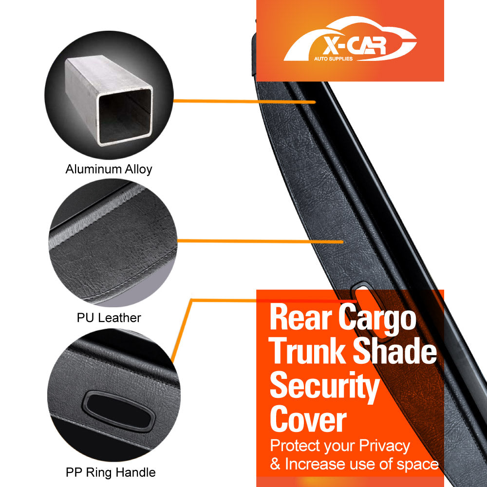Retractable Car Trunk Shelf Shade Rear Cargo Security Shield Luggage Cover Blinder for BMW X3 X3M G01 F97 2017-2024