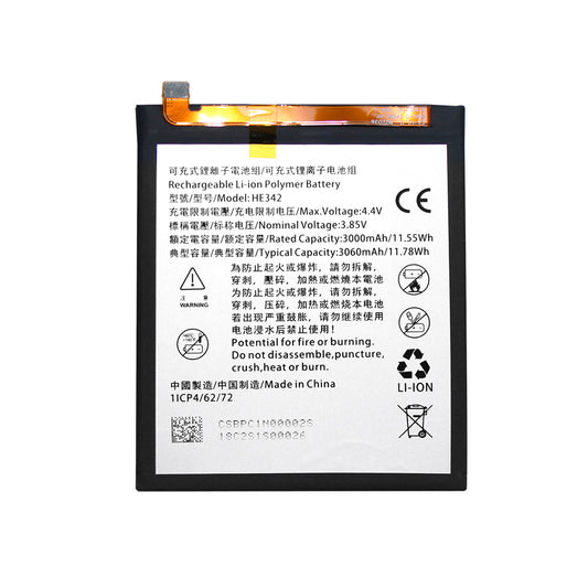 Replacement Battery for Nokia 5.1 Plus 6.1 Plus X5 TA-1109 X6 2018 HE342 HE361