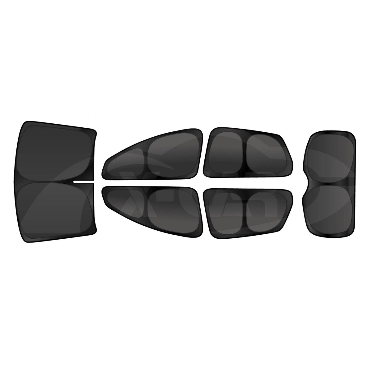 Window Sunshade Block Covers for BYD Atto 3 EVO 2026-Onwards Side Rear Windshield Sun Shades Parking/Camping Privacy Protection