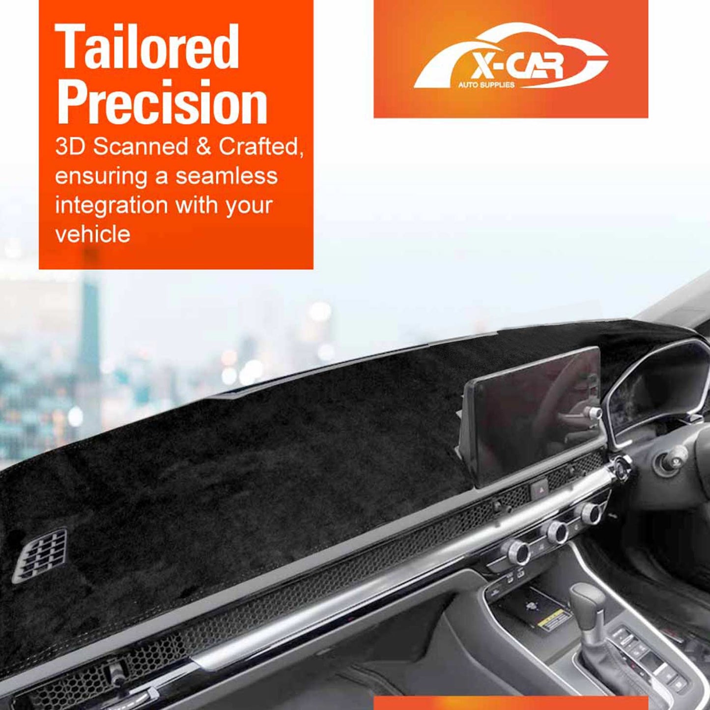 Dash Mat for Honda CR-V CRV 2023-Onwards Non-Slip Microfiber Pad Cover Interior Accessories