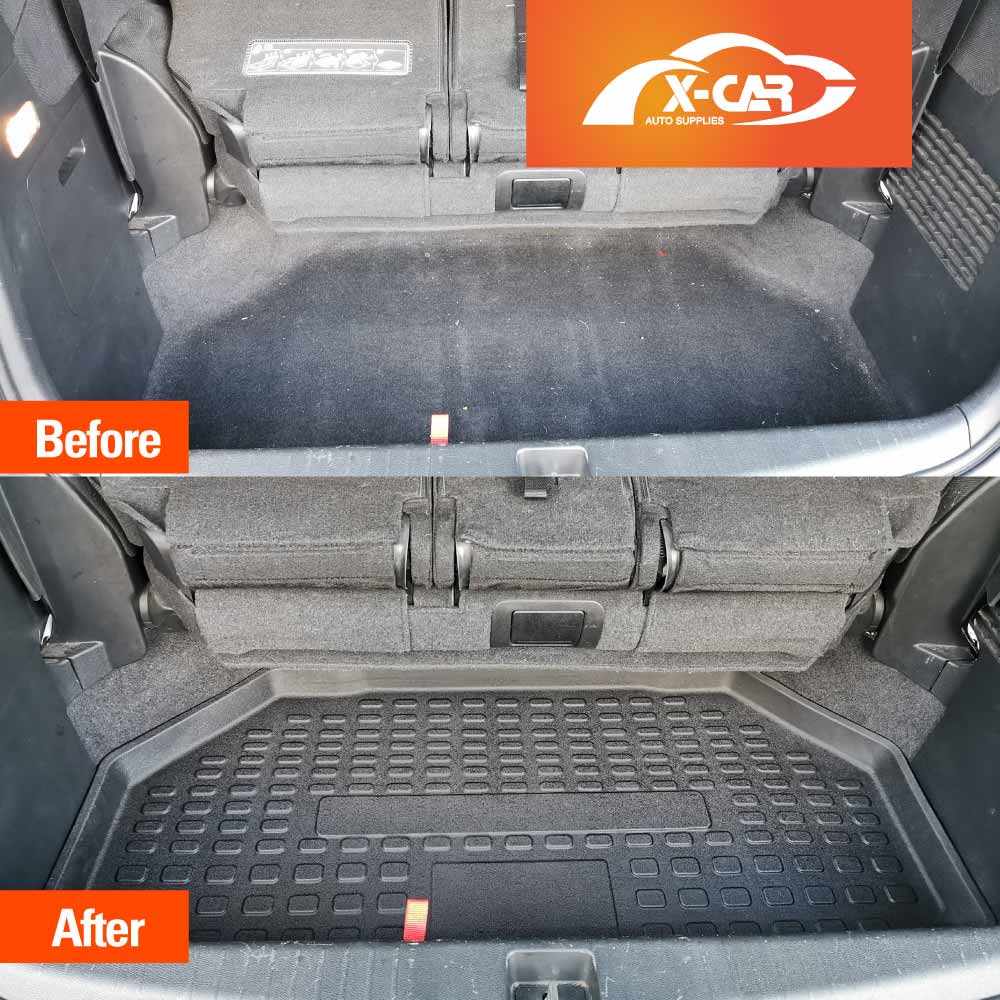 Boot Liner for Honda Odyssey 5th Gen 2014-2022 All Weather Heavy Duty Cargo Trunk Mat Luggage Tray