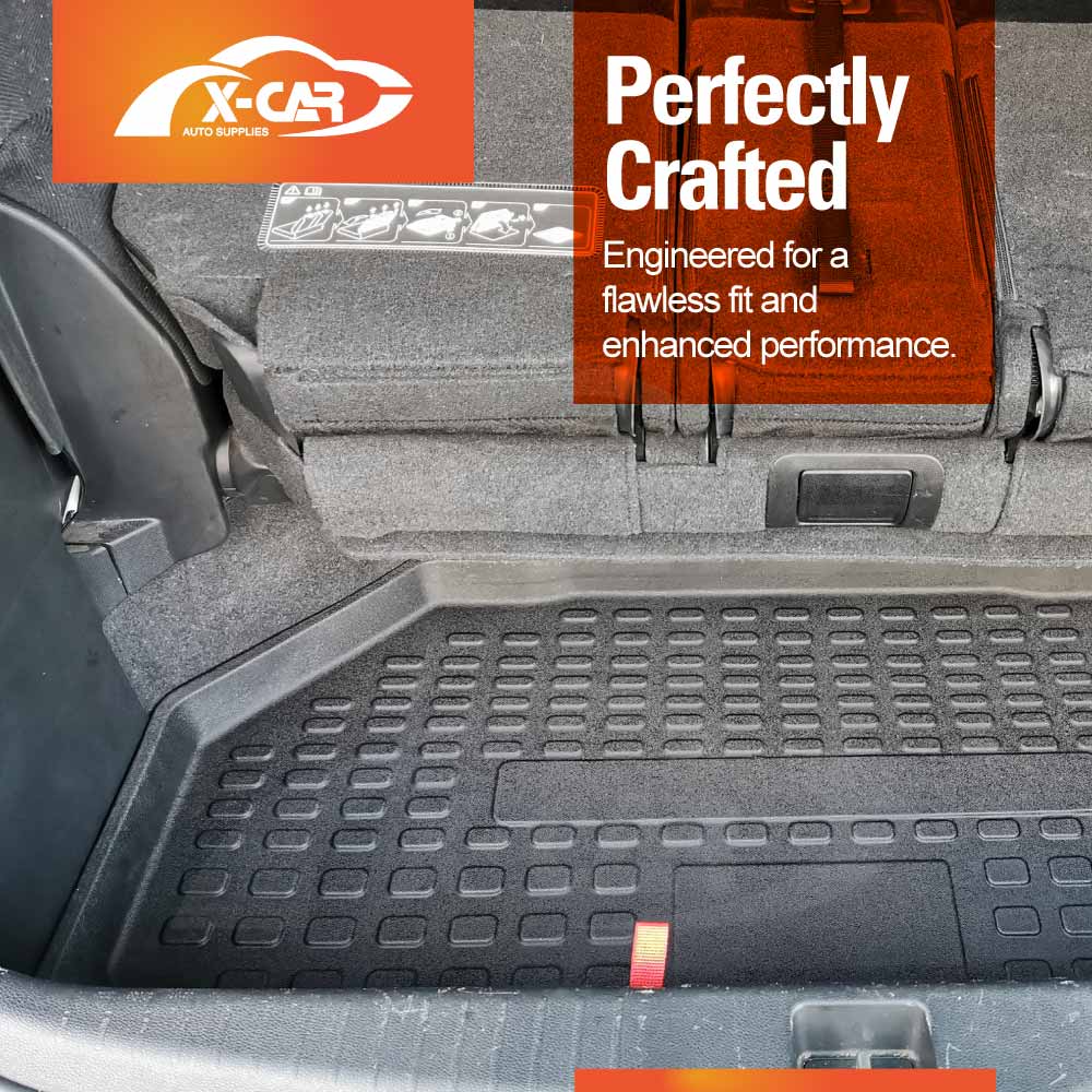 Boot Liner for Honda Odyssey 5th Gen 2014-2022 All Weather Heavy Duty Cargo Trunk Mat Luggage Tray