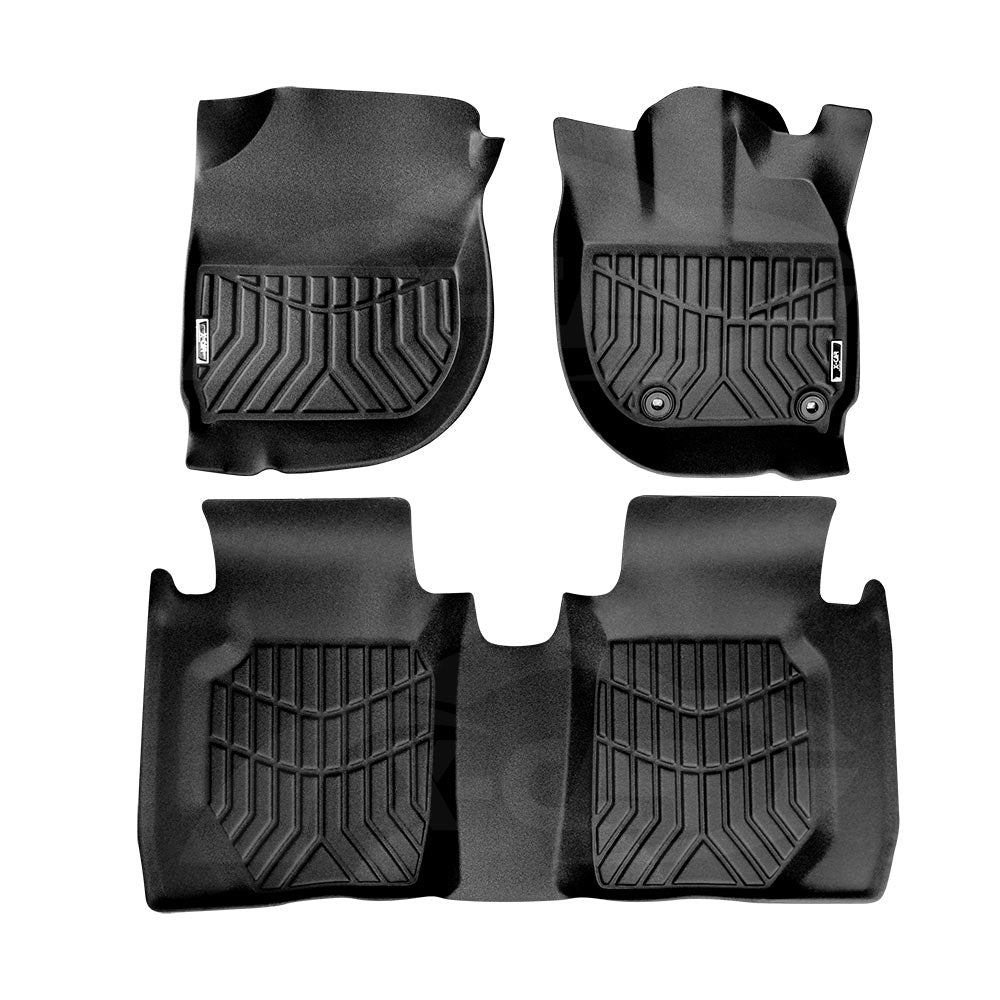 3D All-Weather Floor Mats for Honda HR-V HRV Vezel 2014-2021 Heavy Duty Customized Car Floor Liners Full Set Carpet