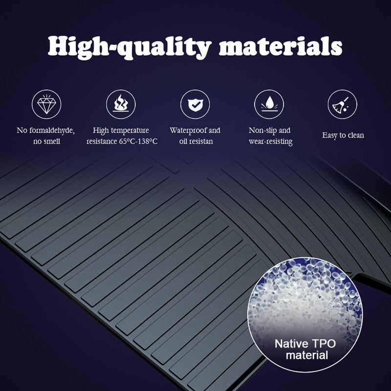 Heavy Duty Waterproof Cargo Mat Boot Liner Luggage Tray for ISUZU MU-X MUX 2013 2014 2015 2016 2017 2018 2019 2020