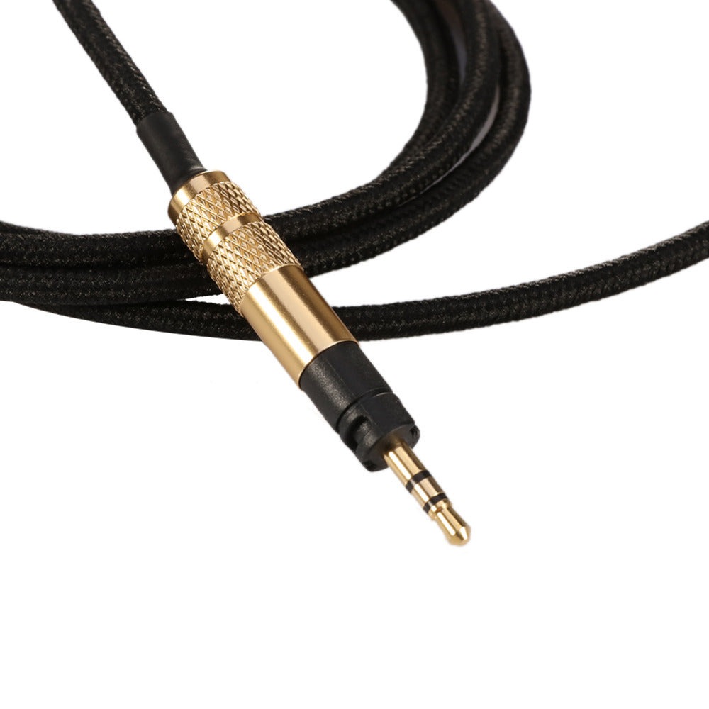 Replacement Audio Cable Cord with Mic Remote for Sennheiser Momentum/HD4.30/HD4.40 BT/HD4.50 BTNC/HD4.30i/HD4.30G Headphone