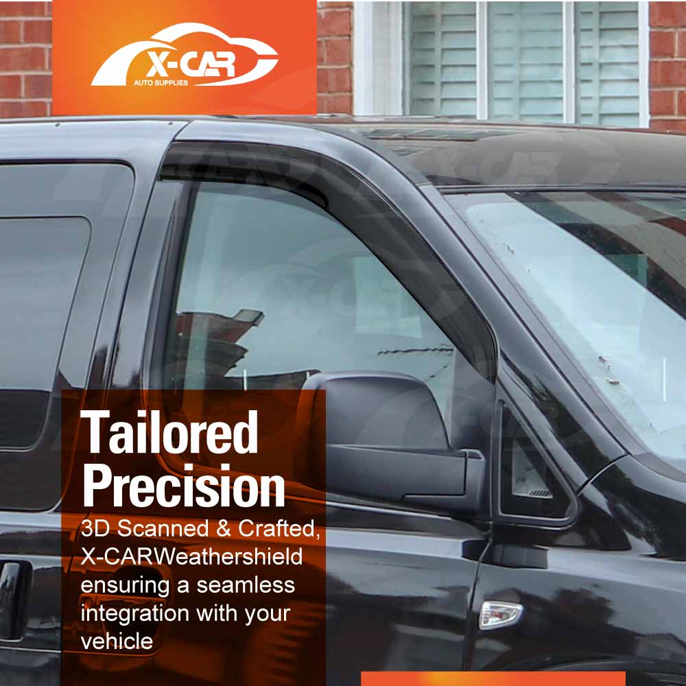 Weathershields for Hyundai iMax / iLoad 2007-2025 Car Weather Shields Wind Deflectors Window Sun Visor 2-Piece Set