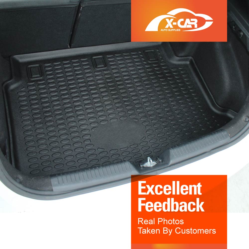 3D Moulded Heavy Duty Waterproof Cargo Mat Boot Liner Luggage Tray Fit Hyundai i30 Hatchback 2012 2013 2014 2015 2016 2017