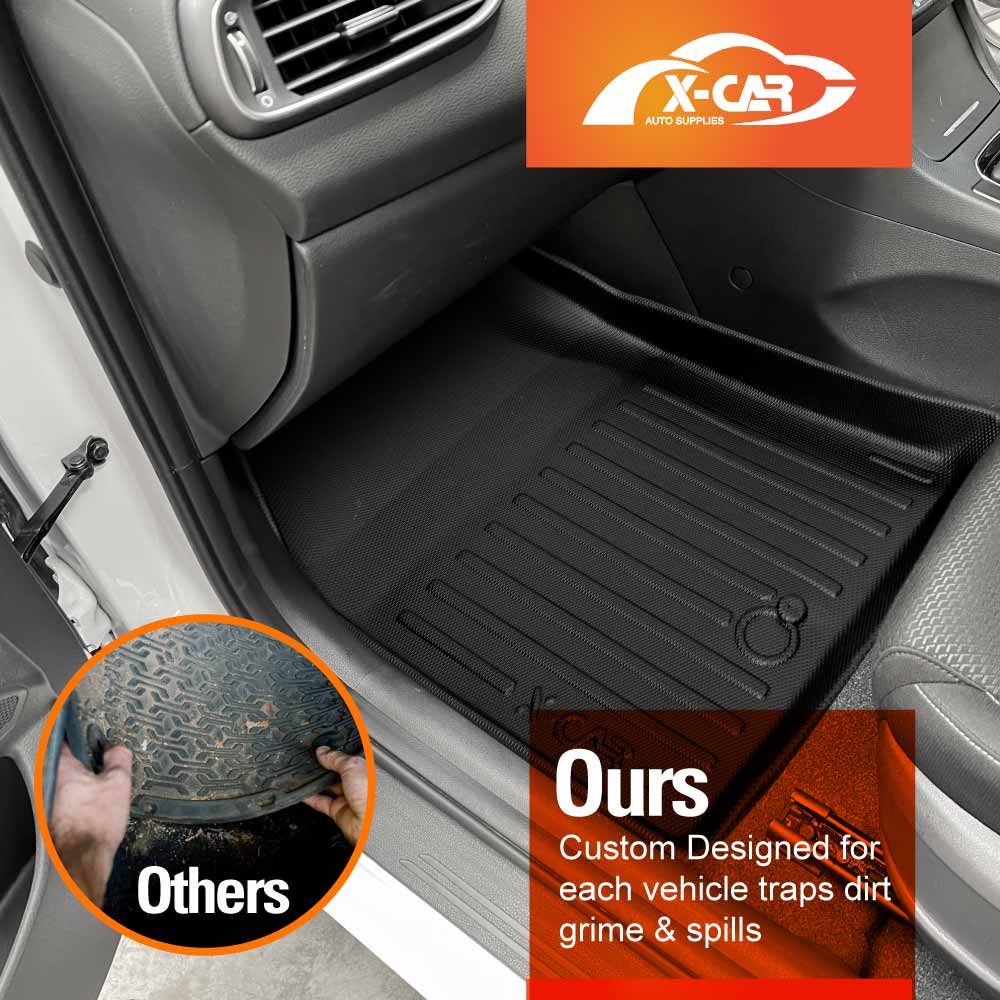 Floor Mats Boot Liner for Hyundai i30 Hatchback 2018-Onwards Height Ajustable Boot All Weather Heavy Duty Cargo Car Trunk Luggage Tray
