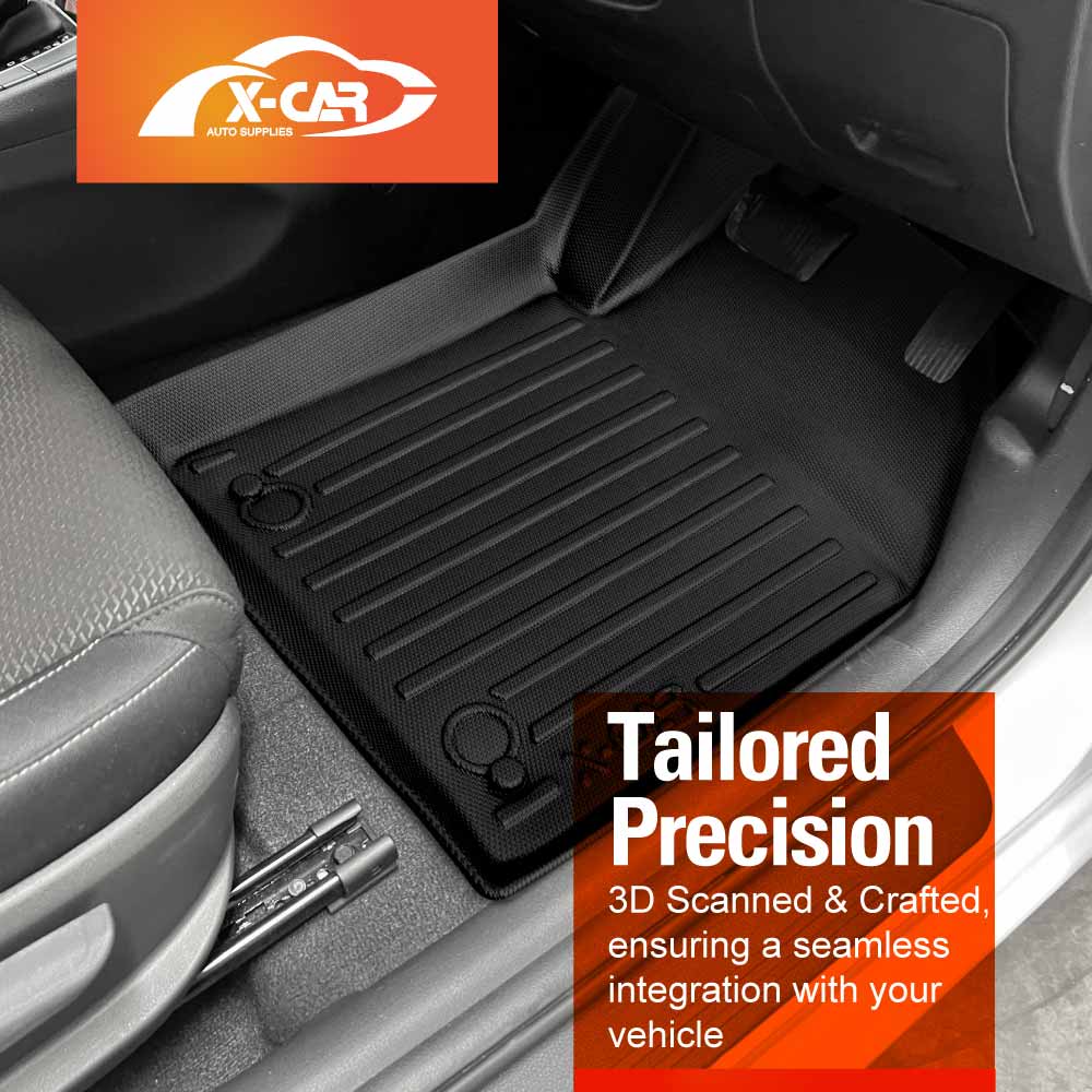3D Floor Mats Boot Liner for Hyundai i30 Hatchback 2018-2025 All Weather Heavy Duty Cargo Car Trunk Luggage Tray