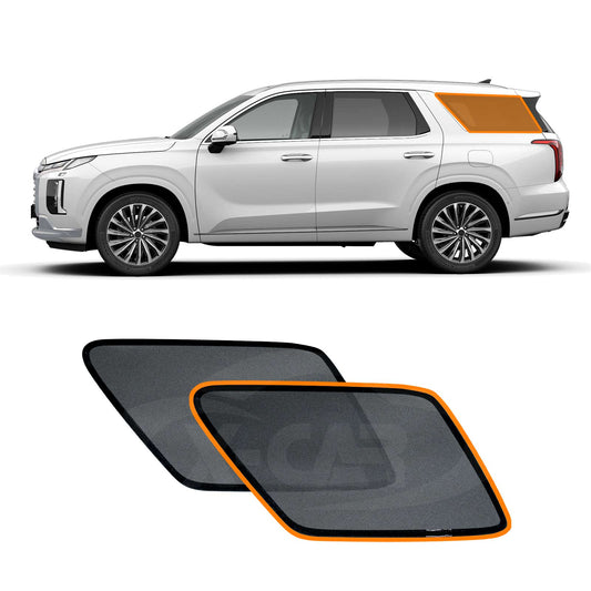Port Window Sun Shade for Hyundai Palisade 2020-2025 Car Sun Blind Mesh