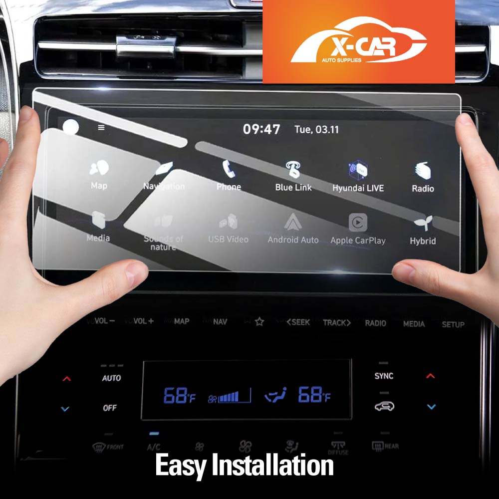 Tempered Glass Screen Protector for  Hyundai Tucson 2021-Onwards Touchscreen Anti-Scratch Cover Accessories