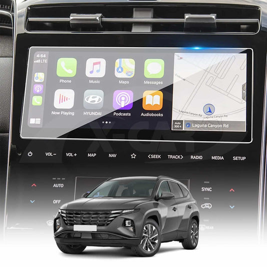 Tempered Glass Screen Protector for  Hyundai Tucson 2021-Onwards Touchscreen Anti-Scratch Cover Accessories