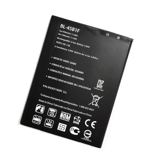 Replacement BL-45B1F Battery for LG V10 F600 F720S H900 H901 H960 H962 H968 K520 K530 K540 K550 K557 L81ALL82VL Stylo 2 VS835