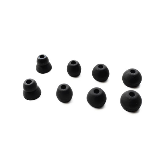 4 Pairs Replacement Silicone Earbuds for Beats by Dr.Dre Powerbeats 1/2/3 Wireless,Sony MDR-XB80BS XB70BT EX155AP,B&O Bang & Olufsen H5 E8 Headphones