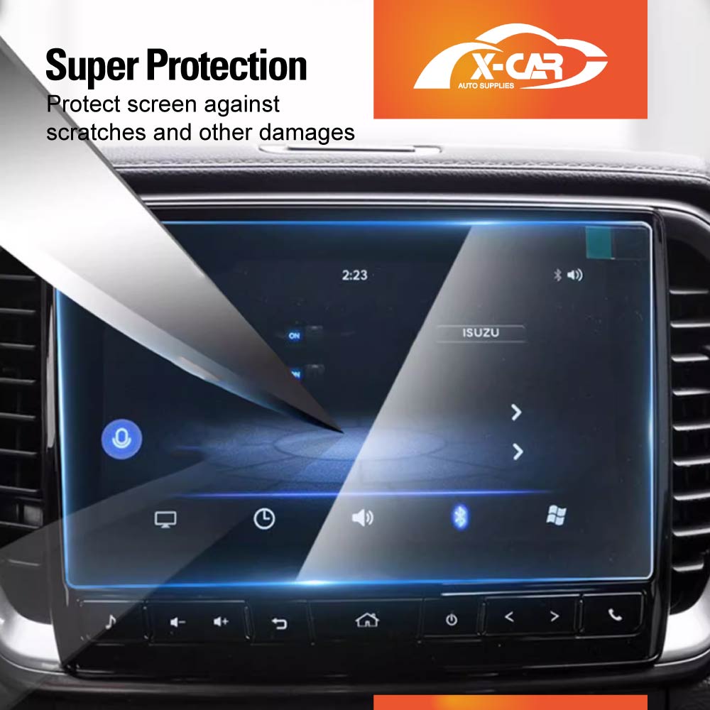 Tempered Glass Screen Protector for ISUZU D-MAX DMAX 2020-2024 Touchscreen Anti-Scratch Cover Accessories