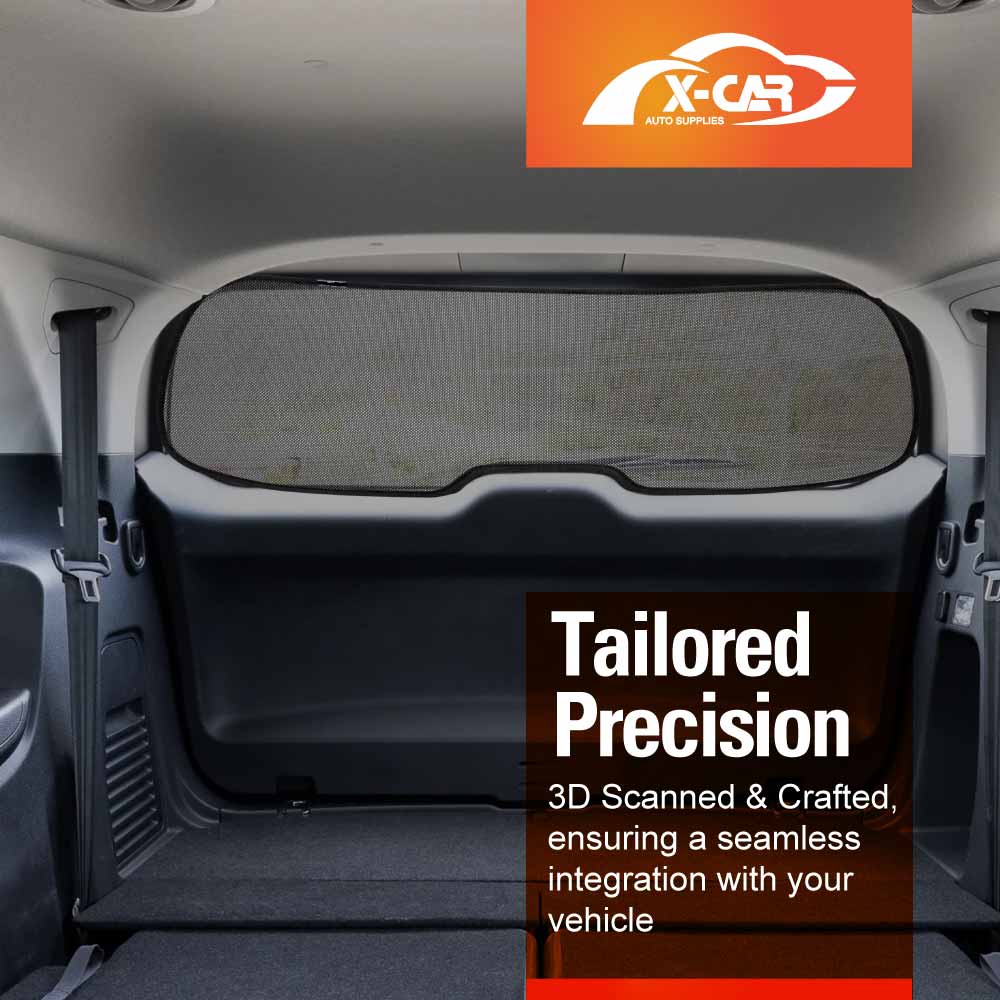 Rear Windscreen Sun Shade for Isuzu MU-X MUX 2022-Onwards Car Custom Wind Screen Sun Blind Mesh