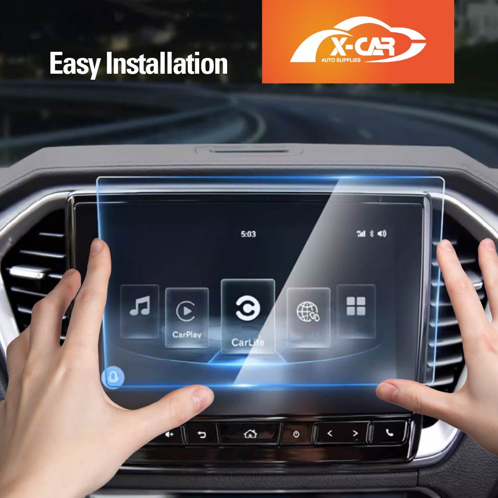 Tempered Glass Screen Protector for Isuzu MU-X MUX 2022-2024Touchscreen Anti-Scratch Cover Accessories