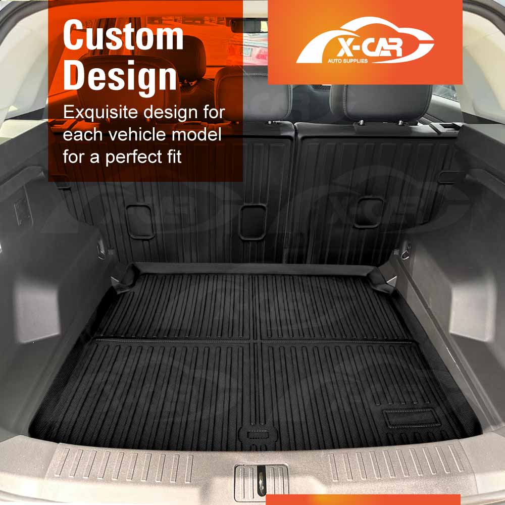 Boot Liner Set for Jaecoo J7 Series Lower Boot Level 2024-Onwards All Weather Heavy Duty Car Trunk Back Seat Protector Cargo Kick Mats