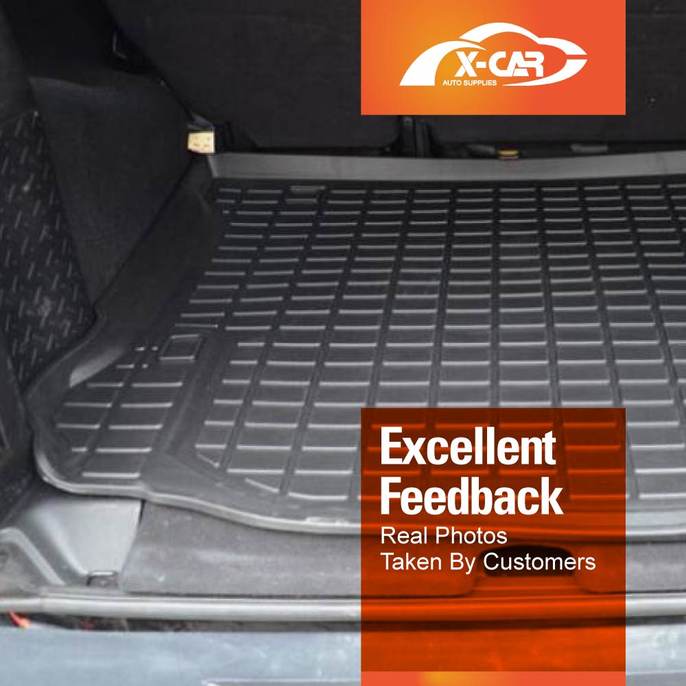 Heavy Duty Trunk Cargo Mat Boot Liner Luggage Tray Fit Jeep Wrangler JK Series 4-Door 2007-2018