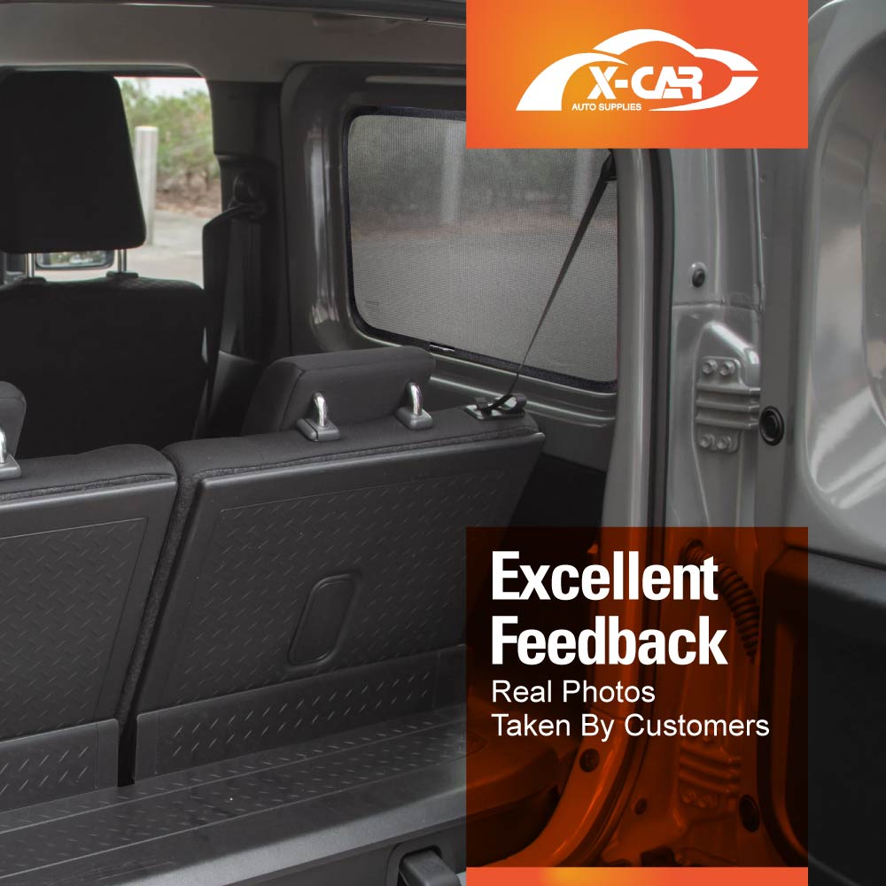 Rear Window Sun Shade for Suzuki Jimny 3-Door 2018-2025 Car Sun Blind Mesh