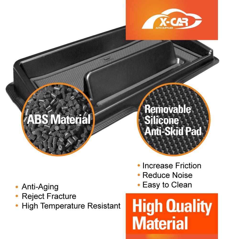 Dash Center Console Organizer for Suzuki Jimny 3-Door 2018-Onwards Dashboard Storage Box Phone Stand Tray