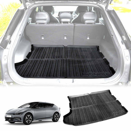 Boot Liner for Kia EV6 2021-Onwards All Weather Heavy Duty Cargo Trunk Mat Luggage Tray