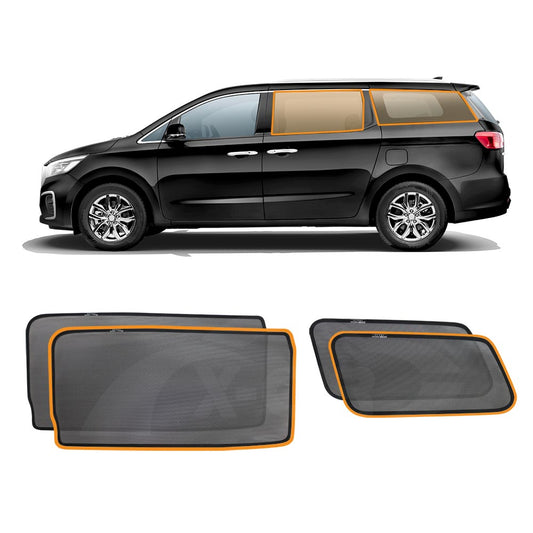 Rear Port Window Mesh Sun Blind Shade for Kia Carnival YP Series 2015-2020