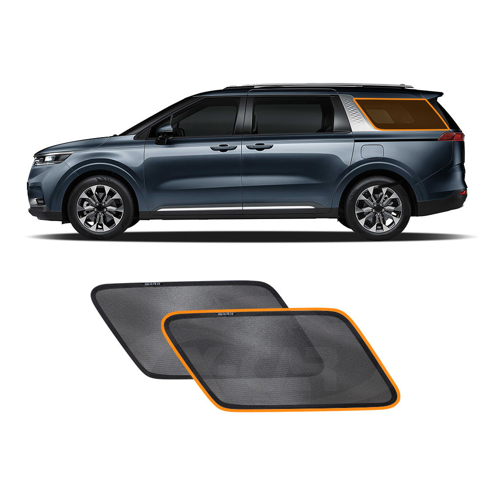 Port Window Sun Shade for Kia Carnival KA4 Series 2020-2025 Car Sun Blind Mesh Third Row Window