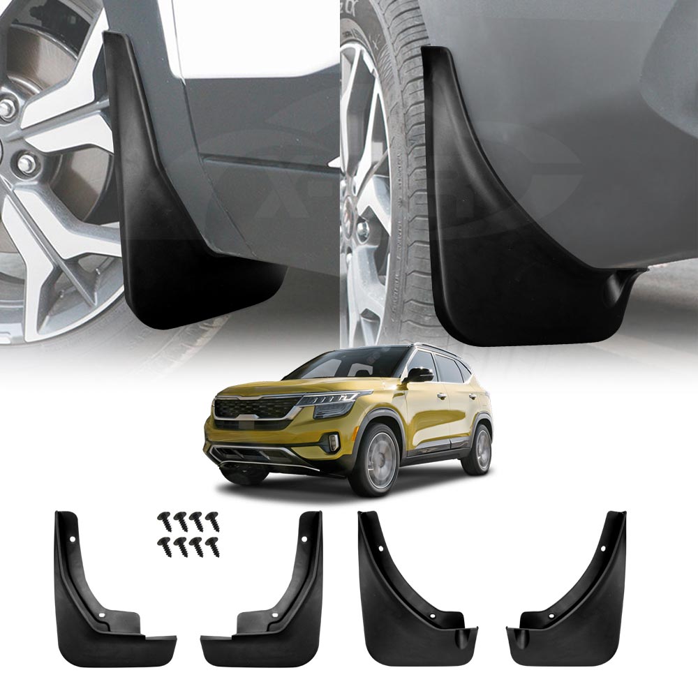 Mudguard for Kia Seltos 2019 2020 2021 2022 2023 Flaps Splash Guards Fender Front and Rear Set of 4