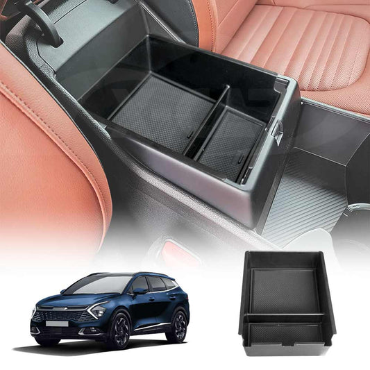 Centre Console Armrest Organizer Tray for Kia Sportage 2021-2025 Storage Box Accessories