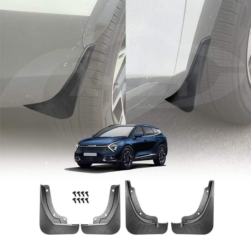 Mud Flaps For Kia Sportage 2021-Onwards Splash Guards Mudguard Fender Front and Rear Set of 4